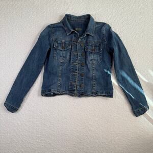 Kut from the Kloth womens Amelia denim jacket size med med wash